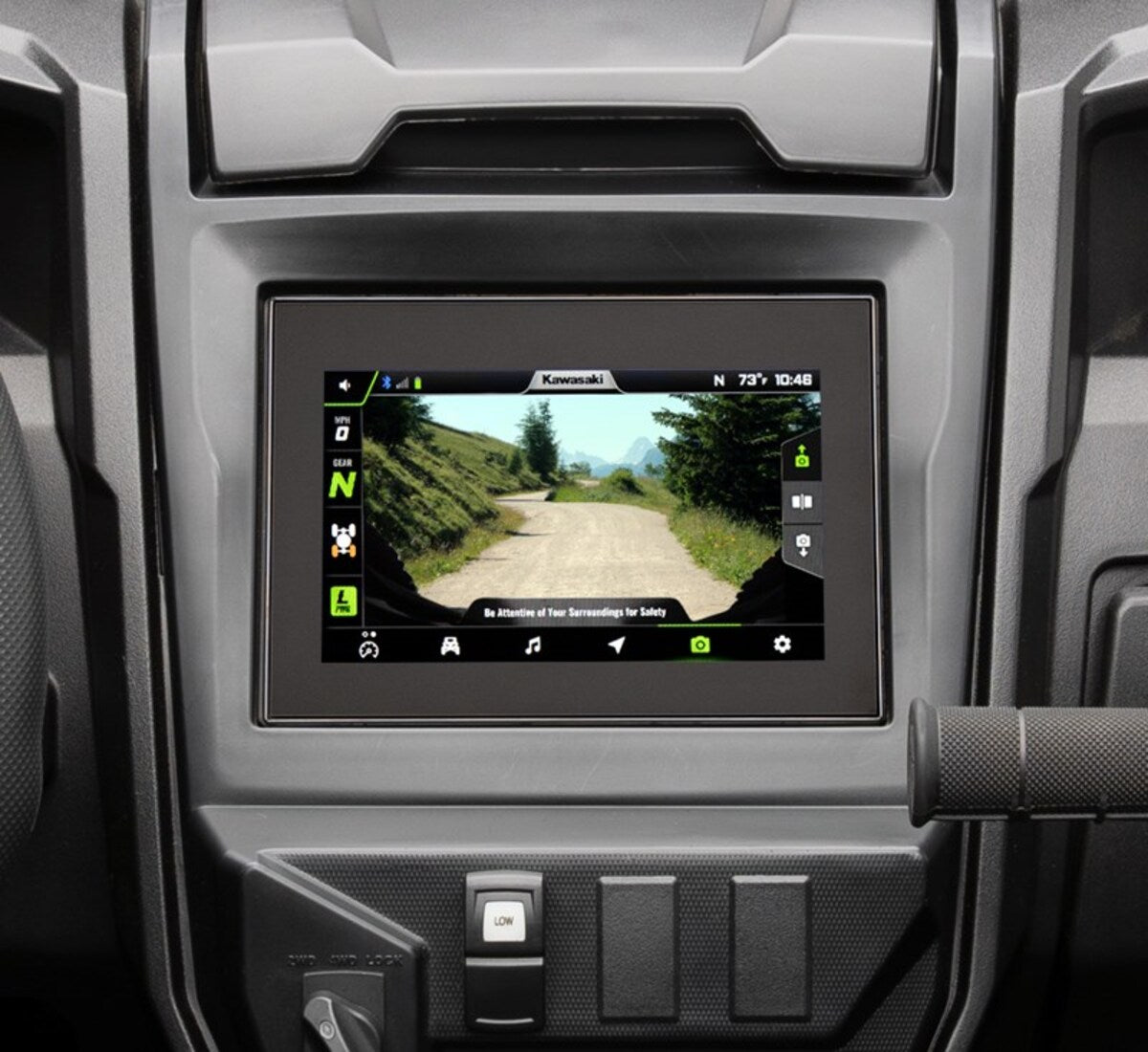 Kawasaki '26 Teryx KRX 4 1000 Blackout Edition Interactive Display
