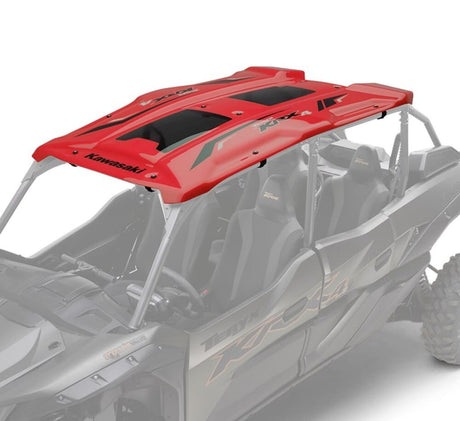 Kawasaki '26 Teryx KRX4 1000 Blackout Edition KQR Premium Roof Red