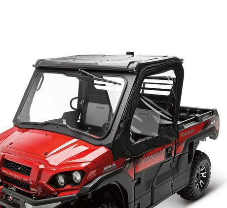 Kawasaki Mule Pro FXR KQR Glass Full Windshield