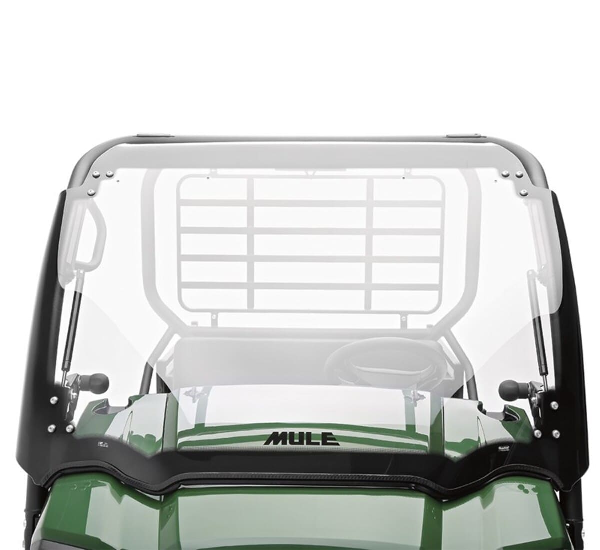 Kawasaki Mule SX KQR Flip Up Windshield