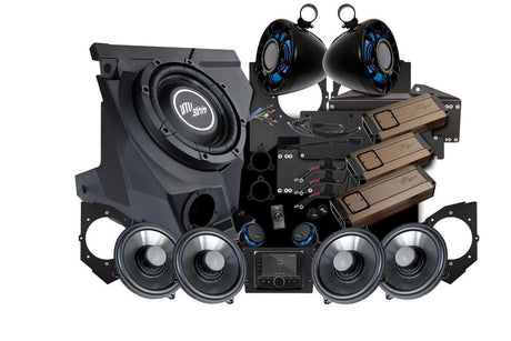 UTV Stereo Kawasaki Teryx H2 Elite Stage 8 Stereo Kit