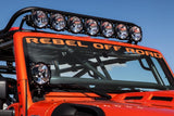 KC HiLiTES 160W Combo Beam 50" Gravity Pro6 LED 8 Light Bar System