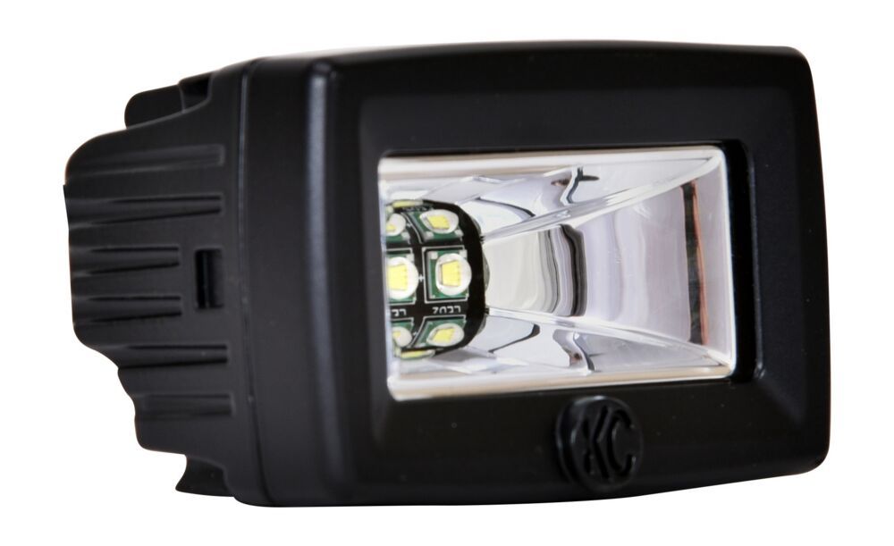 KC HiLiTES 20W Flood Beam 2" C-Series C2 LED - 2 Light System