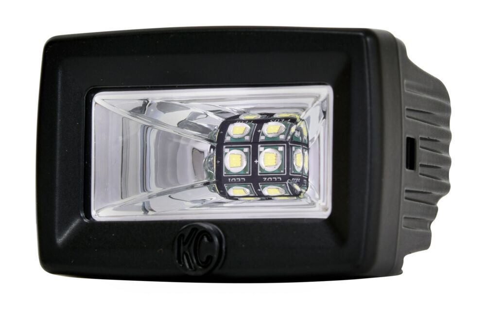 KC HiLiTES 20W Flood Beam 2" C-Series C2 Single LED Light