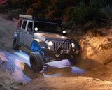 KC HiLiTES 5W Flood Beam C-Series RGB LED 6 Light System - Multi Color/ Use