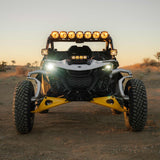 KC HiLiTES Can-Am Maverick R A-Pillar Ditch Mount & Lights Bundle