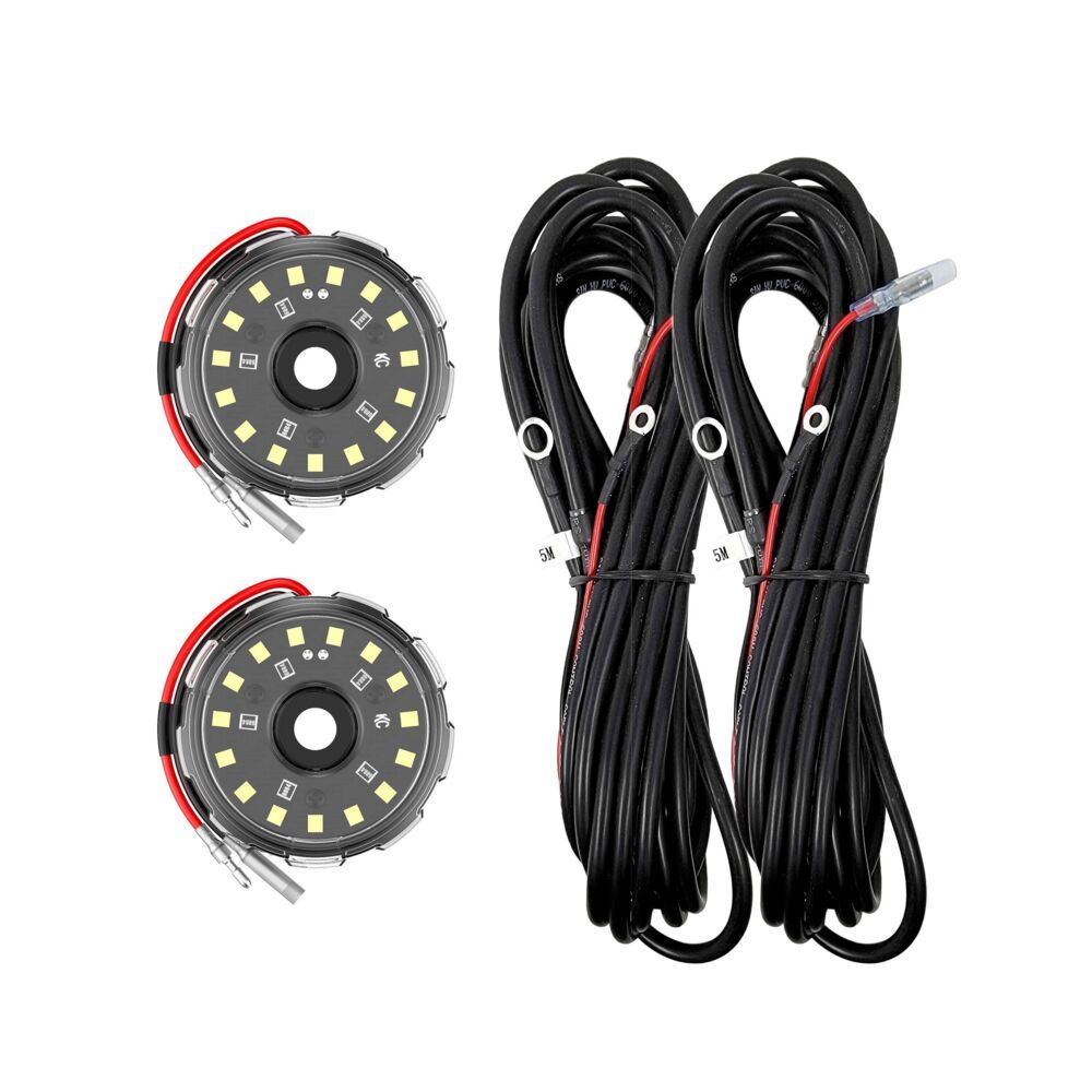 KC HiLiTES Cyclone V2 Two Light Kit - Clear