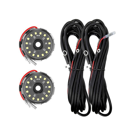 KC HiLiTES Cyclone V2 Two Light Kit - Clear