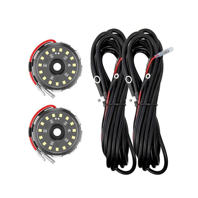 KC HiLiTES Cyclone V2 Two Light Kit - Clear