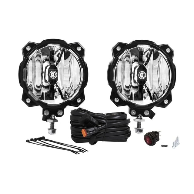 KC HiLiTES Gravity Pro6 LED Single Pair Pack System