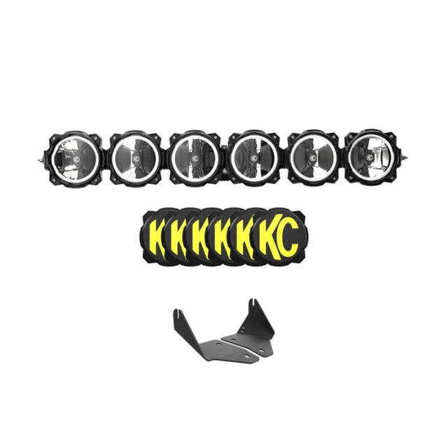 KC HiLiTES Polaris RZR Turbo R 39" 120W Pro6 LED Combo Beam Light Bar