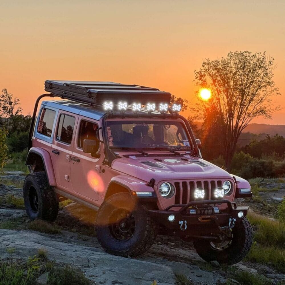 KC HiLiTES SlimLite 6” Master Kit Single LED Light