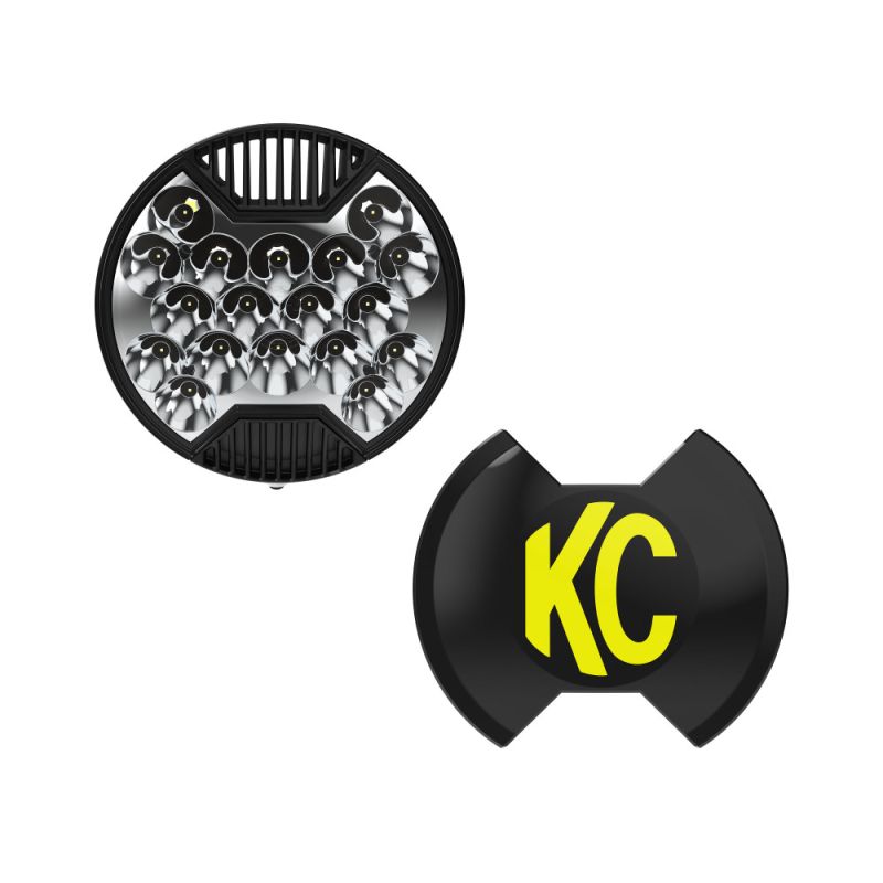 KC HiLiTES SlimLite® 8" LED - Single Light - 138W Spot Beam