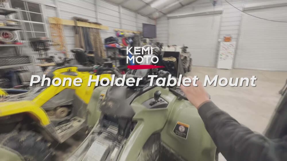 Kemimoto 0.6-1.25"/1.5-1.75" Roll Bar Universal Phone Holder