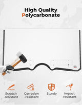 Kemimoto '04-'13 Yamaha Rhino 700 Full Windshield