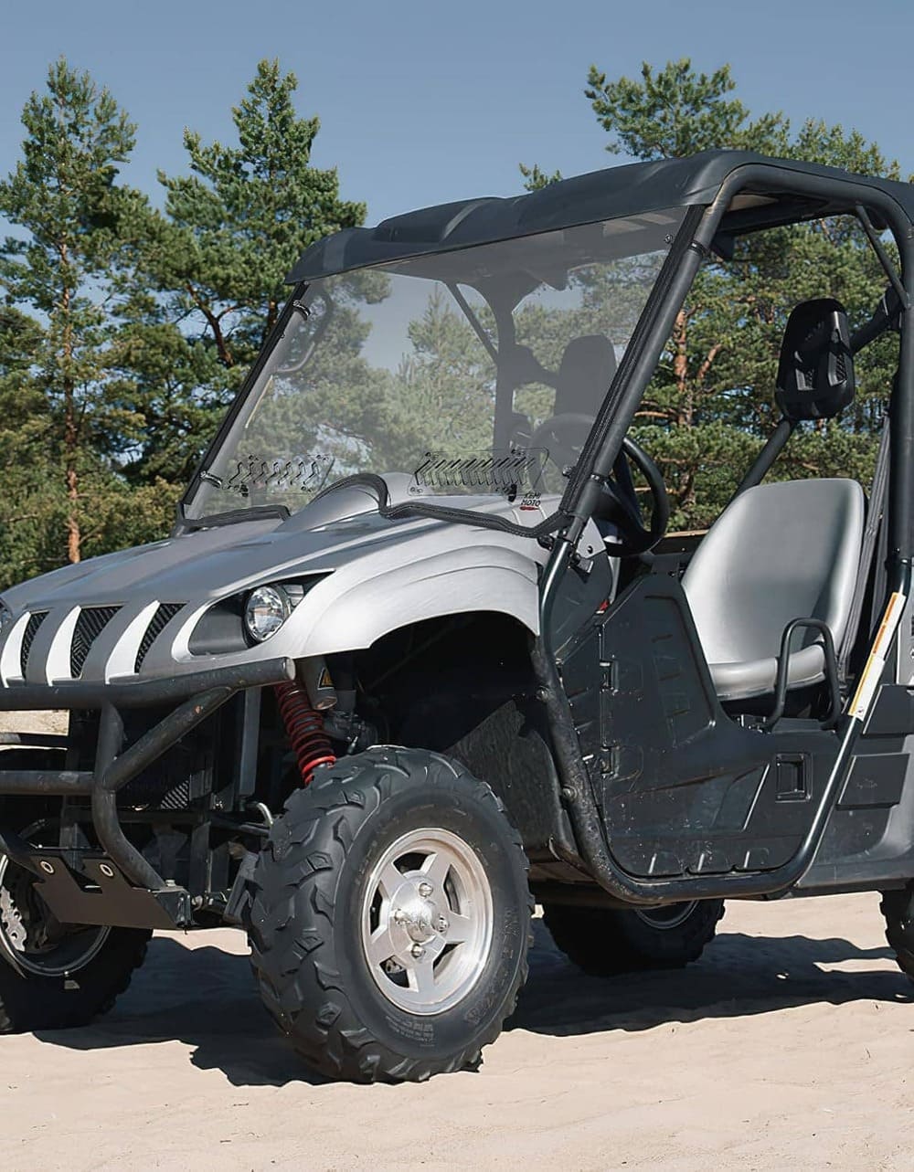 Kemimoto '04-'13 Yamaha Rhino 700 Full Windshield