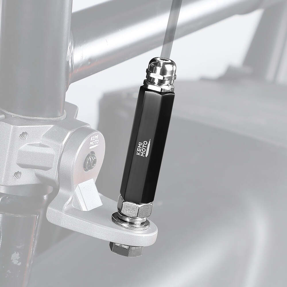 Kemimoto 1/4'' Black Mounting Base Flag Mount - 1 PC