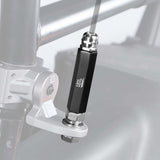 Kemimoto 1/4'' Black Mounting Base Flag Mount - 1 PC