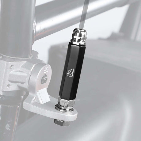 Kemimoto 1/4'' Black Mounting Base Flag Mount - 1 PC