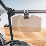 Kemimoto 1.5”-2” Roll Bars Oversized Upgraded UTV Sun Visor Mirror