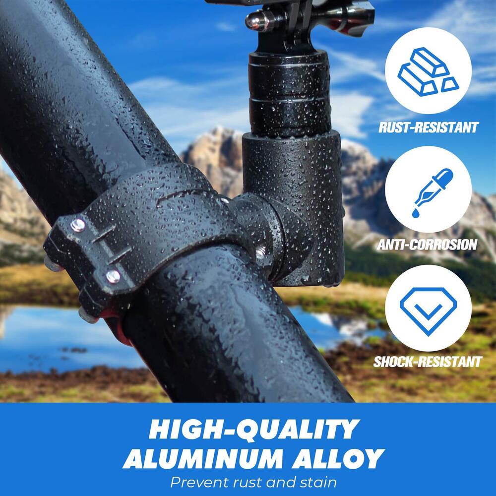 Kemimoto 1.75"-2" Roll Bar Go Pro Camera Holder