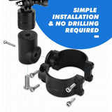 Kemimoto 1.75"-2" Roll Bar Go Pro Camera Holder