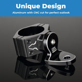 Kemimoto 1.75"-2" Roll Bar UTV Flag & Whip Light Mount