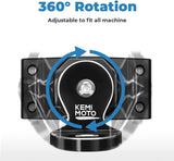 Kemimoto 1.75"-2" Roll Bar UTV Flag & Whip Light Mount