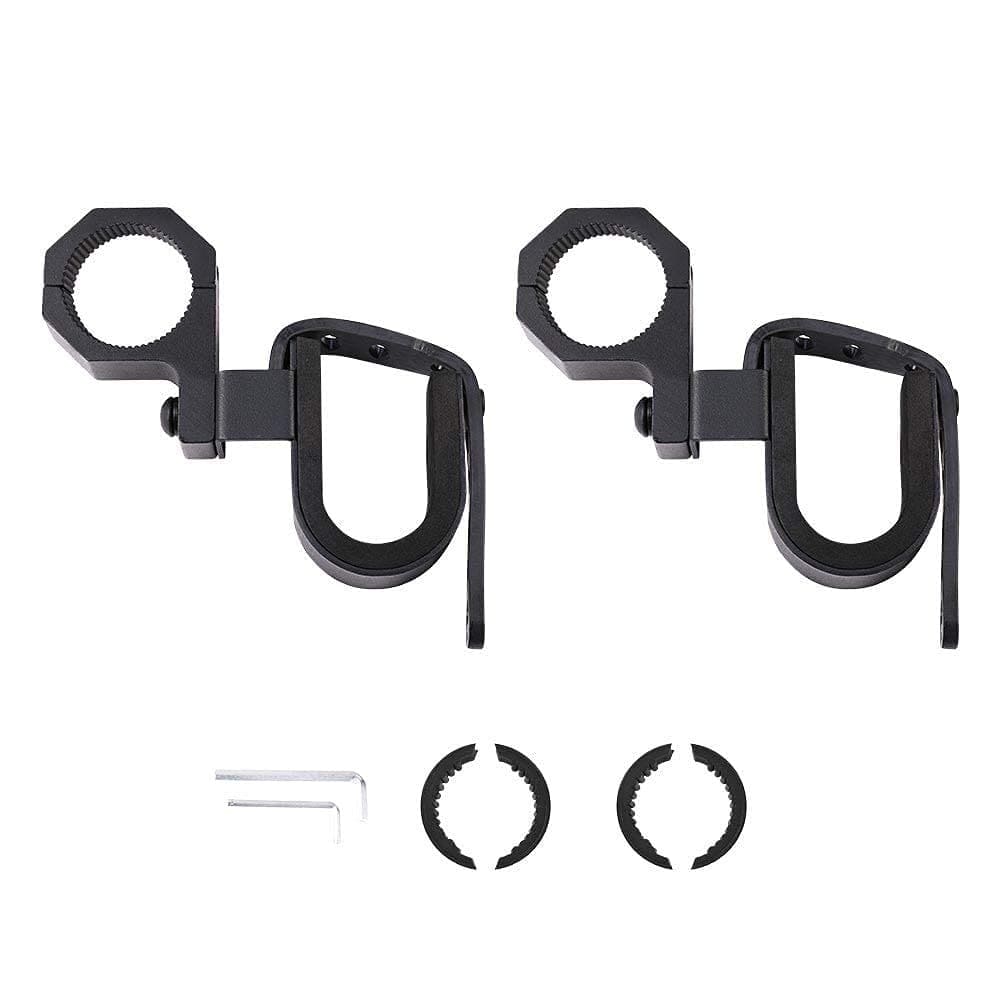 Kemimoto 1.75"-2" Roll Bars Ski Rack Bow Rack UTV Shotgun Holder - 2 Pcs