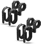 Kemimoto 1.75"-2" Roll Bars Ski Rack Bow Rack UTV Shotgun Holder - 2 Pcs