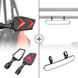 Kemimoto 1.75"-2'' UTV Roll Bar Universal Color Side Rear View Mirrors