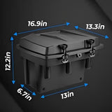 Kemimoto '13-'24 Polaris Ranger 1000/ General 21L Classified Tool Box