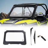 Kemimoto '14-'18 Polaris RZR XP 1000 Glass Windshield w/ Manual Wiper