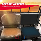 Kemimoto '14-'21 Kubota RTV X1120D Black Seat Covers