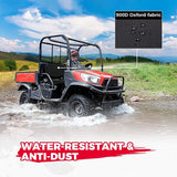 Kemimoto '14-'21 Kubota RTV X1120D Black Seat Covers