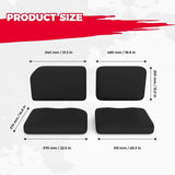 Kemimoto '14-'21 Kubota RTV X1120D Black Seat Covers