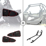 Kemimoto '14-'22 Polaris RZR XP 1000 Front Side Door Bags & Side Nerf Bars Rock Sliders