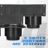 Kemimoto '14-'23 Honda Pioneer 700 / 700-4 Center Dash Cup Holder