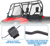 Kemimoto '14-'23 Pioneer 700 / 700-4 Polycarbonate Front Windshield