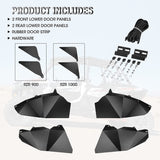 Kemimoto '14-'23 Polaris RZR 900/XP 4 1000 Half Lower Door Panel