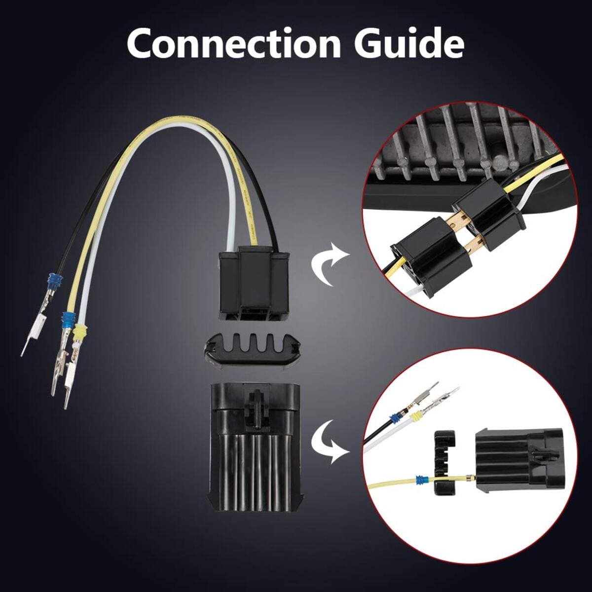 Kemimoto '14-'23 Polaris RZR XP 1000 30W LED Headlight