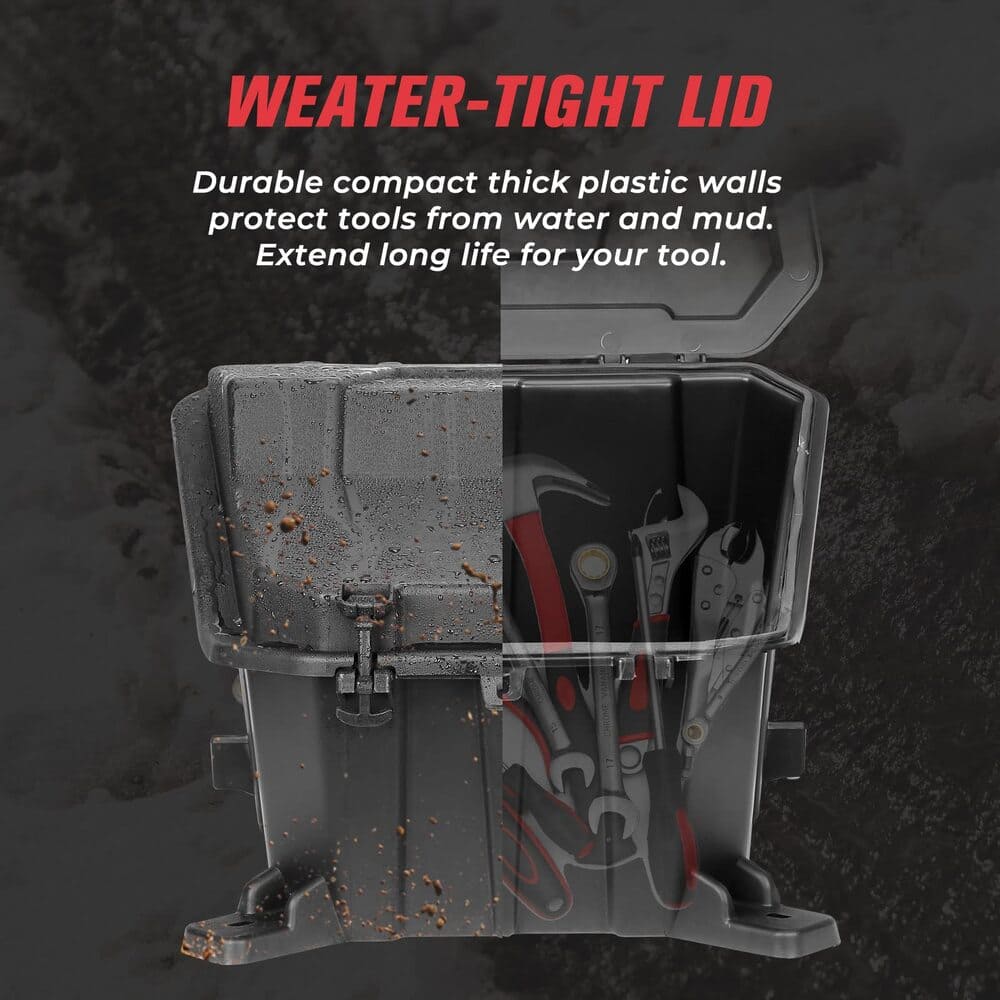 Kemimoto '14-'23 Polaris RZR XP 1000/4 Black Cargo Box