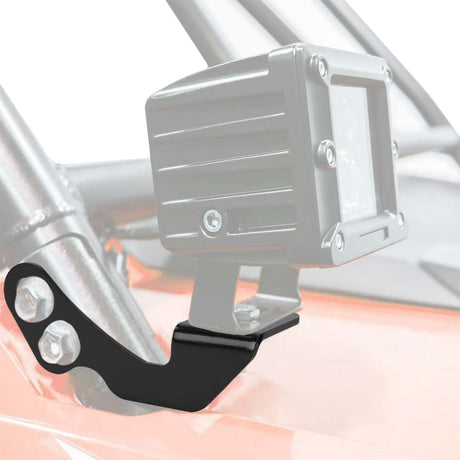 Kemimoto '14-'23 Polaris RZR XP 1000 A-Pillar LED Light Bracket Mount - Pair
