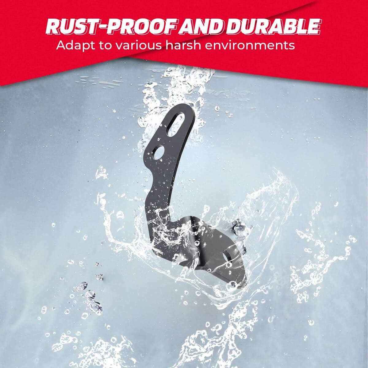 Kemimoto '14-'23 Polaris RZR XP 1000 A-Pillar LED Light Bracket Mount - Pair