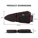 Kemimoto '14-'23 Polaris RZR XP 1000 Front Side Door Bags w/ Knee Pad