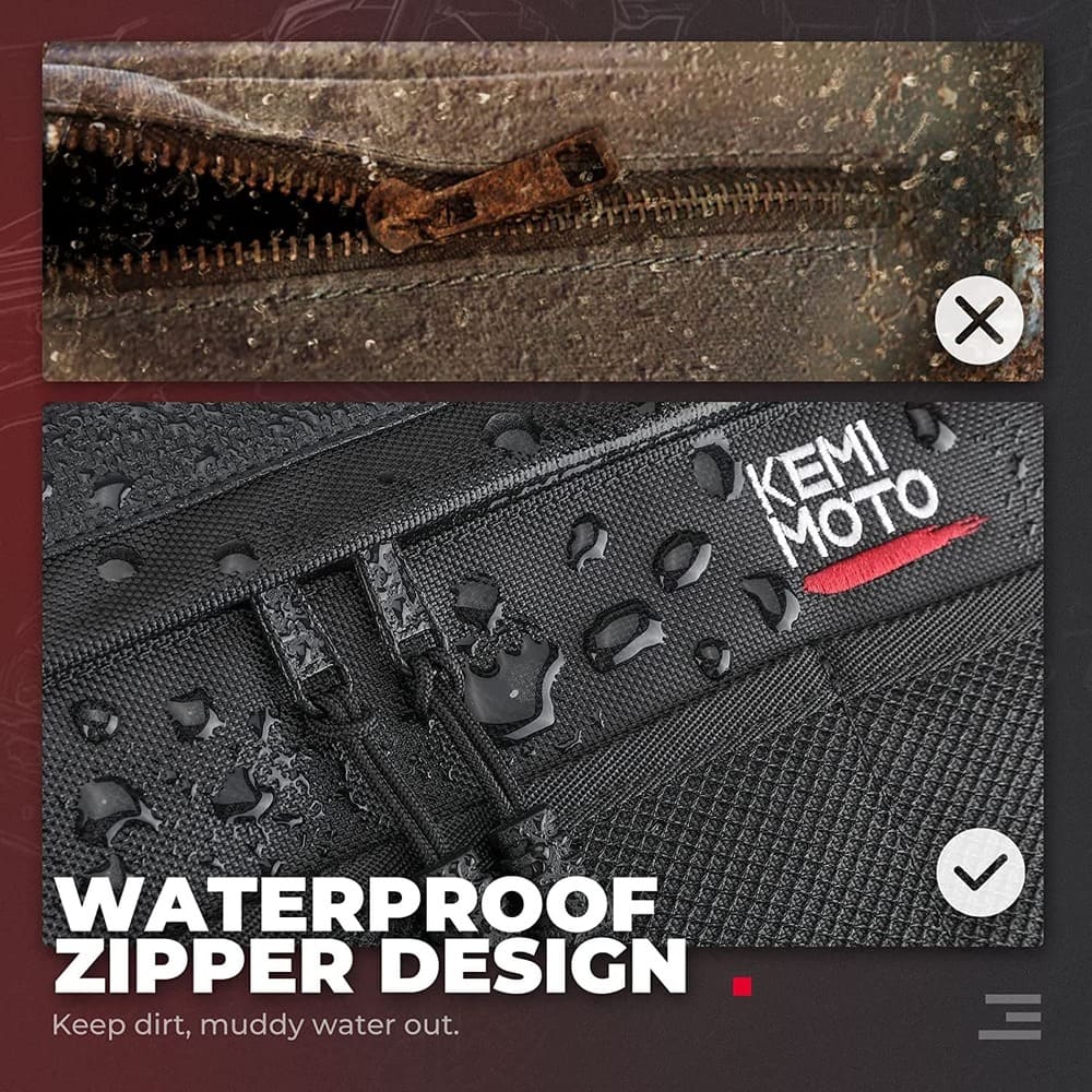 Kemimoto '14-'23 Polaris RZR XP 1000 Lower Door Storage Bags