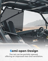 Kemimoto '14-'23 Polaris RZR XP 1000 Mesh Shield Protective Door Net
