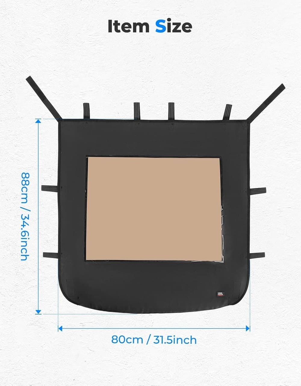 Kemimoto '14-'23 Polaris RZR XP 1000 Soft Canvas Roof Top