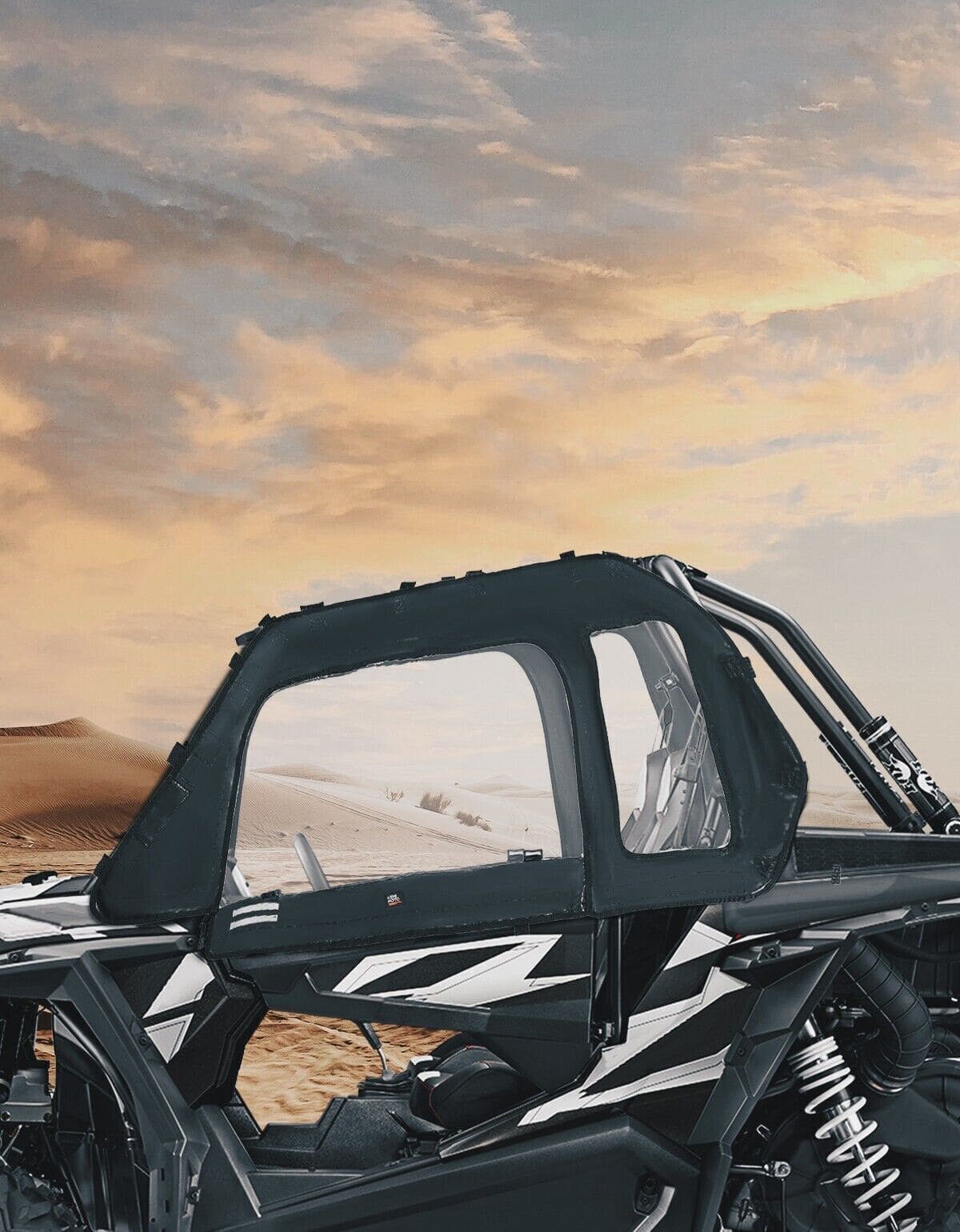 Kemimoto '14-'23 Polaris RZR XP 1000 Soft Upper Door Cab Enclosure Set