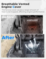 Kemimoto '14-'23 Polaris RZR XP 1000 Vented Engine Cover